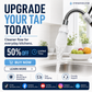 🛡️🚰 Filtro para torneira – anti-respingo, remove ferrugem – protege sua cozinha! 💪