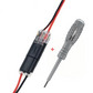 Kit 40 Conectores Rápidos de Fios Duplos 18-22AWG, Conector com Trava de Segurança e Proteção Contra Chamas, Emenda de Cabo sem Solda para Casa, Automóvel, Reparos Elétricos e Projetos DIY