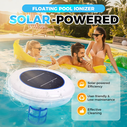 🔥Mais vendido🔥 Gerador de íons para piscina movido a energia solar, criando água cristalina💥 Oferta por tempo limitado⏳