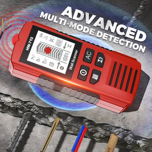 🎉 Oferta de Novidades de Natal 2025 — 65% DE DESCONTO!! 💯🪛 Detector multifuncional portátil para metais e paredes