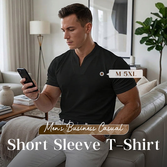 ⏰ Agora com 70% de desconto💎Camiseta masculina de manga curta para negócios e fitness