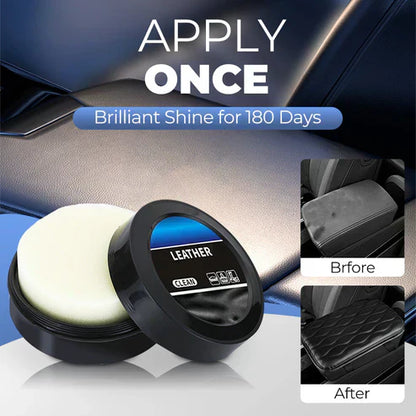 🏆50 % DE DESCONTO !!⚡Creme de limpeza para cuidados com o couro - Nutrição profunda e proteção UV para prolongar a vida útil do couro🌟🛡️