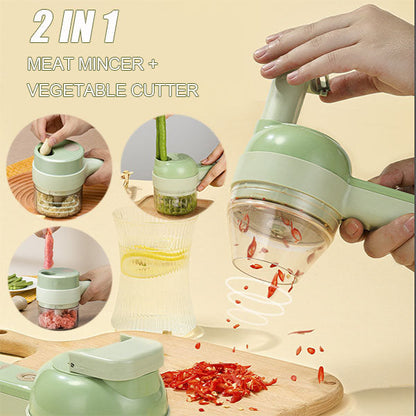 🥳50% OFF NOW! Mini Processador Elétrico sem Fio – Pique e Triture em Segundos