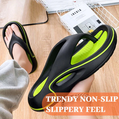 🩴Chinelo de dedo confortável para o verão com solado grosso.