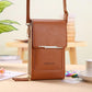 🔥 50% OFF | Bolsa Transversal Feminina para Celular com Tela Sensível ao Toque – Compacta, Prática e Mãos Livres