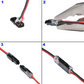 Kit 40 Conectores Rápidos de Fios Duplos 18-22AWG, Conector com Trava de Segurança e Proteção Contra Chamas, Emenda de Cabo sem Solda para Casa, Automóvel, Reparos Elétricos e Projetos DIY