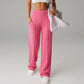 💗 Último Dia da Oferta Especial - 60% de Desconto 💕 Calça Feminina Lisa, Solta e de Perna Reta