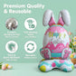 🎁Promoção antecipada de Páscoa🐰Balão de coelhinho gigante 3D em pé autossustentável Alegria festiva