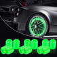 Tampas de válvulas luminosas para condução noturna (tampas de válvulas de pneus) 🚗💫
