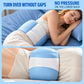 Almofada Lombar Ergonômica Envolvente com Suporte em 3 Zonas | Conforto para Dormir e Relaxar | 50% DE DESCONTO