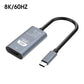 🎬 50% DE DESCONTO! 🔌 Adaptador 4K Ultra HD Tipo C para HDMI – Plug & Play, compatível e com streaming estável 📺