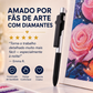 Caneta LED Portátil para Pintura de Diamantes