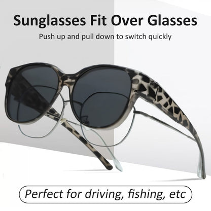 😎Óculos de sol com proteção UV400 para usar por cima dos óculos