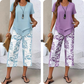 👚 50% DE DESCONTO AGORA! 🔥 Conjunto Blusa Gola Redonda Solta e Calça Pantalona – Tecido macio, modelagem fluida e ideal para o dia a dia 🌸