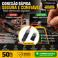 Kit 40 Conectores Rápidos de Fios Duplos 18-22AWG, Conector com Trava de Segurança e Proteção Contra Chamas, Emenda de Cabo sem Solda para Casa, Automóvel, Reparos Elétricos e Projetos DIY