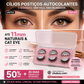 💖👁️ Cílios Autoadesivos À Prova D'água – 3s, sem cola, reutilizáveis – olhar marcante natural! ✨