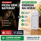 📢📢50% DESCONTO!! ⏰Carregador portátil de emergência para telemóvel, alimentado por pilhas AA, com lanterna LED