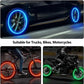 Tampas de válvulas luminosas para condução noturna (tampas de válvulas de pneus) 🚗💫