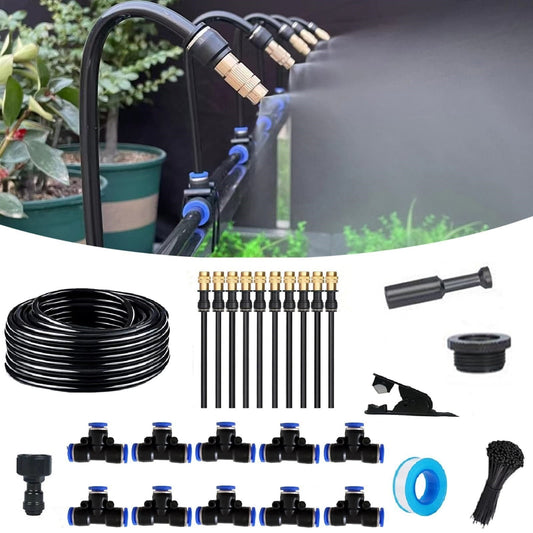 🌱Sistema automático de irrigação de jardim com curva de 360°