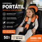 🚗Cadeira infantil para carro. Cinto de segurança portátil simples para automóvel.