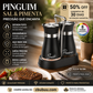 🎉 Promoção de 2026 — Mais de 16.000 unidades vendidas! 🐧 Conjunto Saleiro e Pimenteiro Pinguim – Aço Inoxidável 304, Tampa Doseadora de Precisão – Adorável e Funcional! ✨