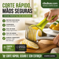 🍋 50% DE DESCONTO! 🔪 Fatiador manual em liga de alumínio – Grau alimentício, corte rápido e fácil de segurar – Ideal para limões, tomates, cebolas e frutas macias 🥗