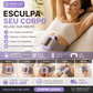 💪🌿 Anel massageador portátil com 5 velocidades – Alça ajustável, alívio profundo dos tecidos, alívio da dor muscular para uso em casa, na academia e em viagens 🌟👑