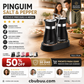 🎉 Promoção de 2026 — Mais de 16.000 unidades vendidas! 🐧 Conjunto Saleiro e Pimenteiro Pinguim – Aço Inoxidável 304, Tampa Doseadora de Precisão – Adorável e Funcional! ✨