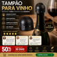 🔥🎁 Compre 2, leve 1 GRÁTIS!!🥳💞 Mais de 50 mil vendidos! ⚡🍾 Tampas de rosca para garrafas de vinho e champanhe🥂