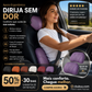 🛡️🚗 Suporte para cabeça & lombar – ergonômico, respirável & ajustável – adeus às dores! 💪