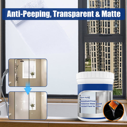 🔥Promoção quente 50% de desconto🍃Tinta fosca à base de água para proteção da privacidade doméstica em vidros