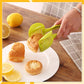 🍋 50% DE DESCONTO! 🔪 Fatiador manual em liga de alumínio – Grau alimentício, corte rápido e fácil de segurar – Ideal para limões, tomates, cebolas e frutas macias 🥗