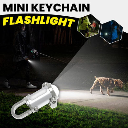 🔥 50% DE DESCONTO | Mini Lanterna de Chaveiro Recarregável de até 1200 Lúmens – 7 Modos de Iluminação