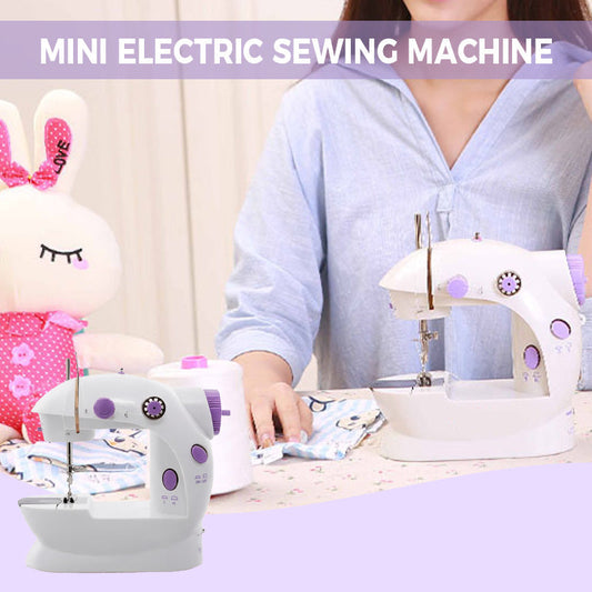 ⏰ Último dia de promoção imperdível!!⌛ 🧵 Máquina de costura elétrica em formato mini🎀