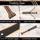 Double-sided folding saw