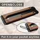 Double-sided folding saw