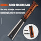 Double-sided folding saw