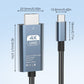🎬 50% DE DESCONTO! 🔌 Adaptador 4K Ultra HD Tipo C para HDMI – Plug & Play, compatível e com streaming estável 📺