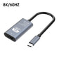 🎬 50% DE DESCONTO! 🔌 Adaptador 4K Ultra HD Tipo C para HDMI – Plug & Play, compatível e com streaming estável 📺