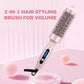 🎄Promoção de Natal – Até 49% de desconto💇‍♀️Pente 2 em 1 para dar volume ao cabelo✨Volume fofo em poucos minutos