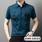 Camisa Masculina de Botão com Mangas Curtas para Negócios