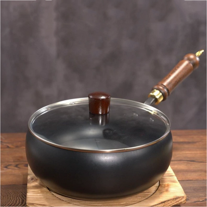 🍳 Promoção relâmpago 🔥 Frigideira antiaderente de ferro fundido ultraleve, sem revestimento e espessa