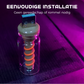 50% de Desconto | Luz Ambiente LED USB para Interior do Carro – 7 Cores e Controle por Toque
