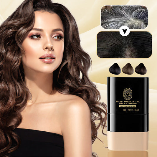 🎉Compre um, ganhe outro🎉 Tintura instantânea para cabelos com pente embutido