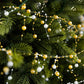 Artificial Pearl Bead Garland for Christmas Tree