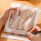 🛍️✨ Sacos transparentes para alimentos – Vedação dupla reforçada, à prova de vazamentos e perfeitos para cozinha, viagens e freezer 🧊🥩