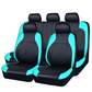 🔥PROMOÇÃO QUENTE com 50% de desconto🎁Conjunto de capa de assento de carro de couro com ajuste universal de 9 peças