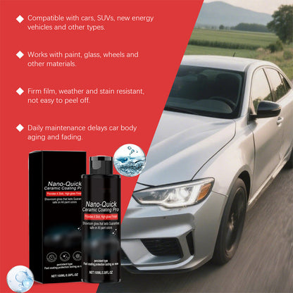 ⏳50% de desconto por tempo limitado⏰Spray de acabamento para automóveis de alto brilho e ação rápida🚗