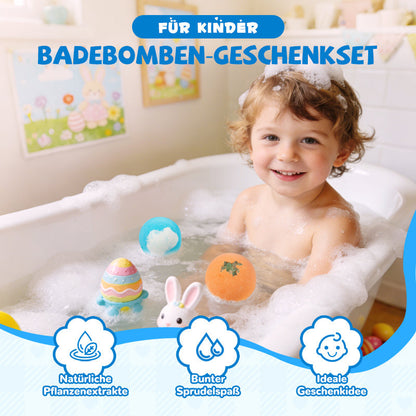 🛁 50% DE DESCONTO | 🌊 Bombas de Banho Tema Oceano | 60g*12 unidades, Banho Espumoso e Ótima Ideia de Presente ✨