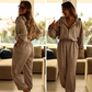 ⏳50% de desconto por tempo limitado⏰Macacão feminino casual com capuz👚👖
